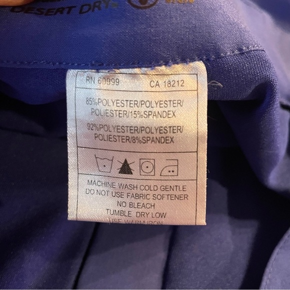 Lopez Desert Dry royal blue golf  skort size 8 - Picture 8 of 8